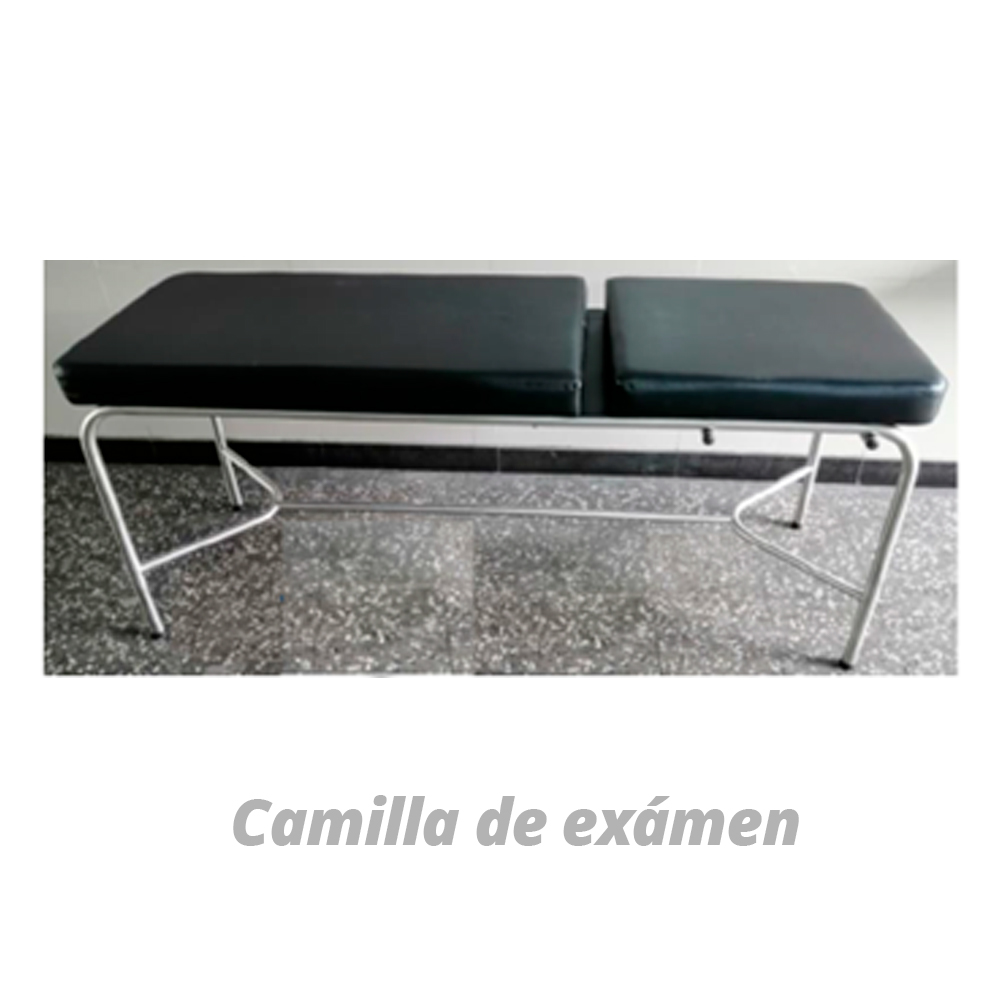 CAMILLA EXAMEN MEDICO ACERO QUIRURGICO 180 X 60 X 75 CM 1.2MM - Imagen 1