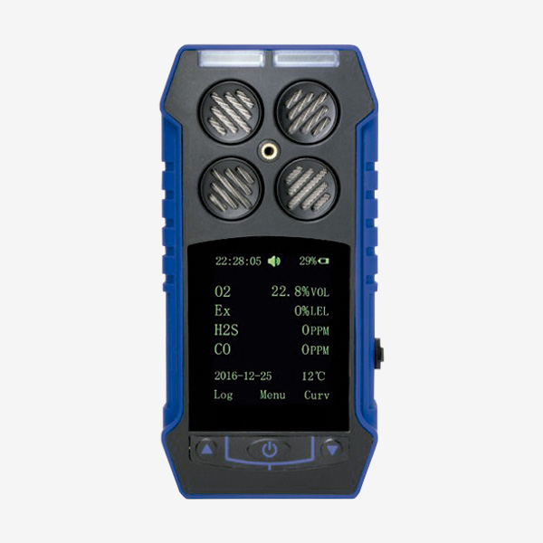 DETECTOR MULTIGAS PORTATIL DE 4 GASES O2 / CO / H2S / LEL - Imagen 1