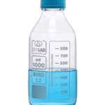 FRASCO DE VIDRIO AUTOCLAVABLE BORO 3.3 250 ML X UND