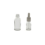 FRASCO DE VIDRIO TRANSPARENTE BOCA ANCHA 750 ML