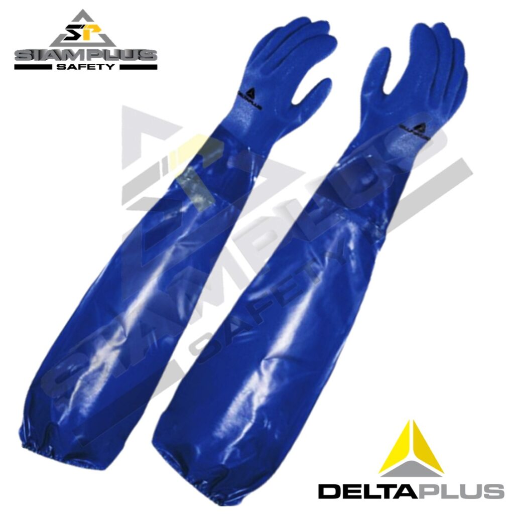 GUANTE PVC X 2UND. GUANTE PETRO VE766 PVC AZUL 24 T/9. M - Imagen 1