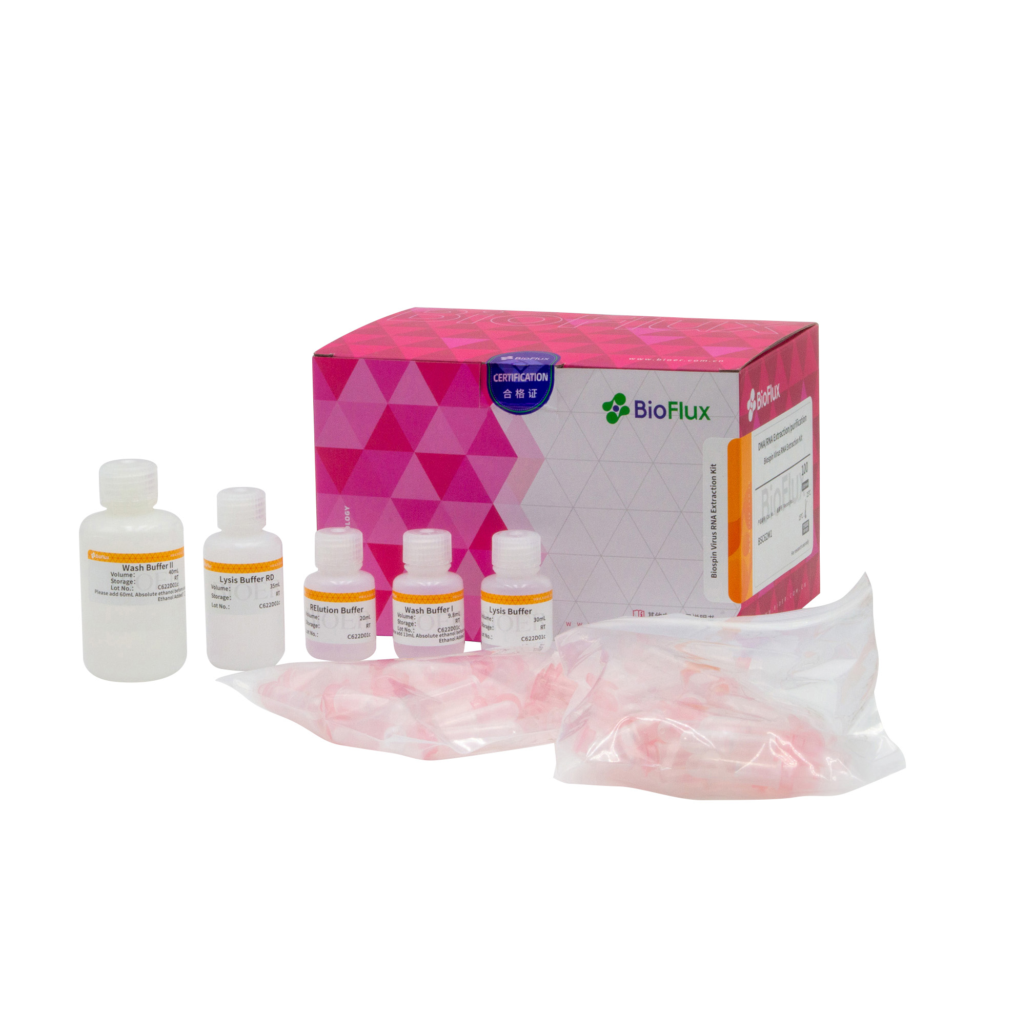 KIT DE EXTRACCON ARN VIRAL X 50T. BIOSPIN VIRUSRNA EXTRACTION KIT - Imagen 1
