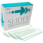 LAMINA PORTA OBJETO BORDE BISELADO 76X26 MM X 50UND
