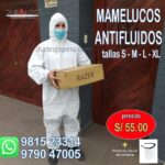 MAMELUCO ALGODON ANTI FLUIDO T-M