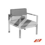 MESA RODABLE 2 LAVADEROS. METAL Y ACERO