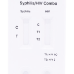 PRUEBA RAPIDA_ COMBO VIH1-VIH2/SIFILIS (HIV/SYPHILIS AB COMBO RAPID TEST ) X 25 UND - CTK