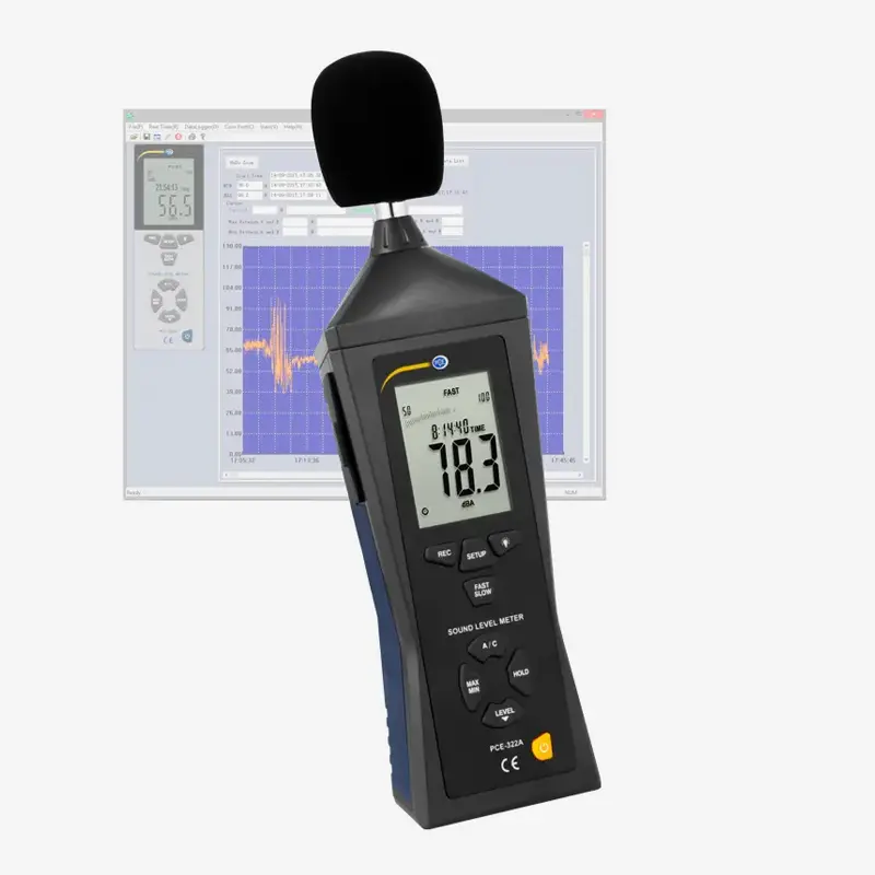 SONOMETRO DIGITAL CON CONEXION A PC .MODELO MSM-4 - PCE. MARCA PCE. (SIN MEMORIA INTERNA)1 X SONOMETRO PCE-MSM 41 X SUPRESOR DE VIENTO1 X PILA1 X MALETIN DE TRANSPORTE1 X DESTORNILLADOR1 X CABLE USB1 X FUENTE DE ALIMENTACION1 X MINI TRIPODE1 X INSTRUCCIONES DE USO - Imagen 1