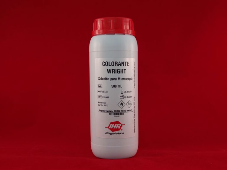 WRIGHT COLORANTE X 500 ML (HEMATOLOGIA-HEMOGRAMA) - DIAGTEST - Imagen 1